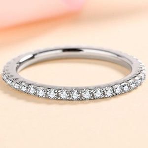 Curious Time 925 Sterling Silver Moissanite Ring, size 6. Excellent condition